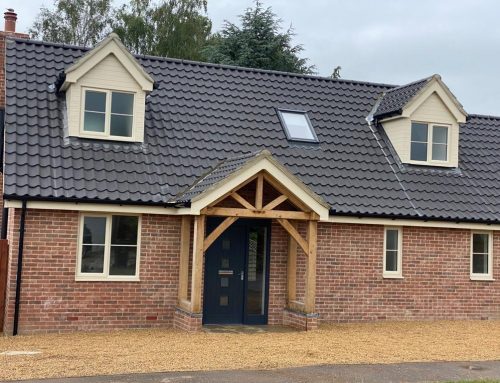 New build property in East Harling, Norfolk